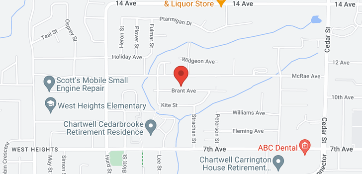 map of 32401 BRANT AVENUE